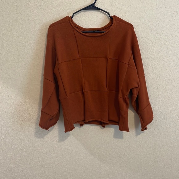 Roolee Copper Boxy Sweater - Picture 1 of 4
